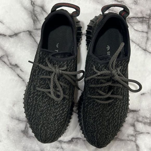 1000% Auth 2015 Yeezy Boost 350 ‘Pirate Black’ 2015 Size 8.5 main image 7